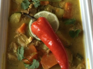 GF Organic Chicken Coconut Curry With Sweet Potato and Lime