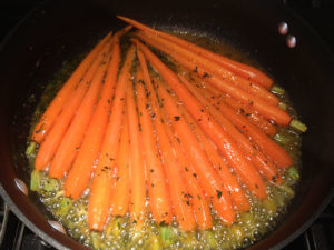Organic Honey Glazed Carrots