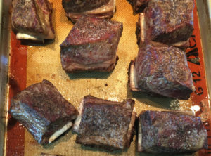 Grass Fed Beef Ribs Ready-To-Be-Braised In Cabernet